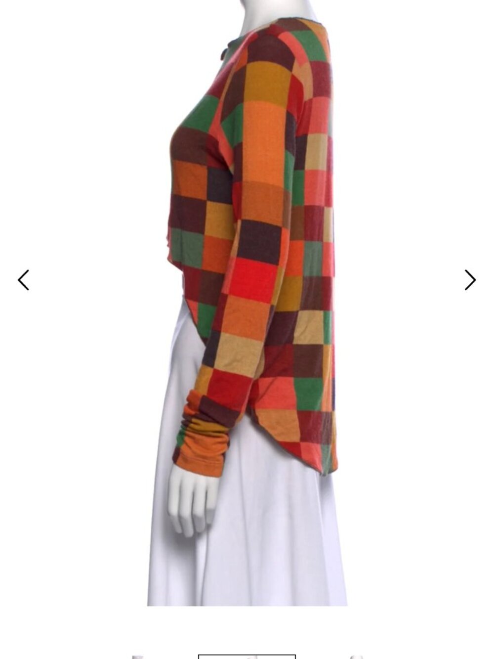 Anim Lambswool Color Block Sweater